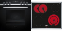 EQ521KA11 Herdset bestehend aus HE517GBS3 + EA64RGNA1E edelstahl + edelstahl