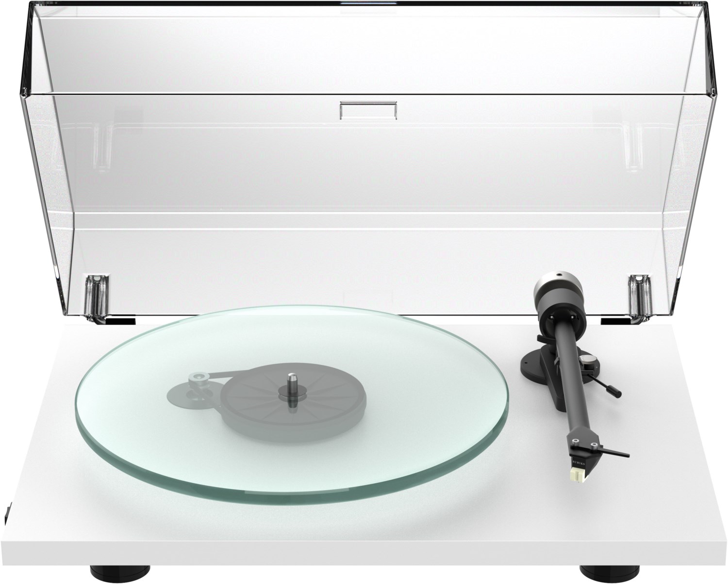 T2 Super Phono Plattenspieler satin weiß