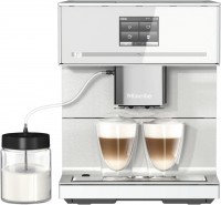 CM 7350 Kaffee-Vollautomat brillantweiß, Milchbehälter, Latte Macchiato/Cappuccino/Milchkaffee, Stahl-Kegel-Mahlwerk, 2,2 l, Apps ladbar