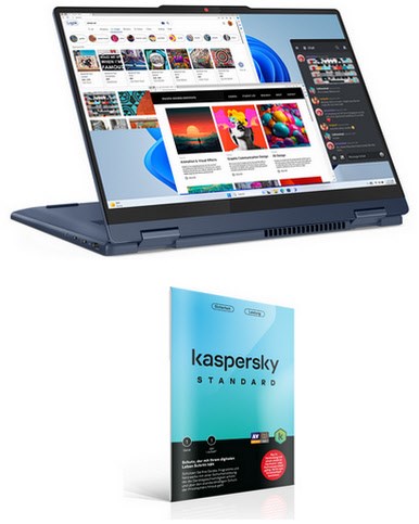 IdeaPad 5 2in1 14IRH9 (83KX006HGE) 35,56 cm (14") 2 in 1 Convertible-Notebook cosmic blue inkl. Standard ENV (Attach)