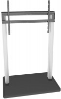 Obliga rollbarer TV-Bodenständer silber/schwarz