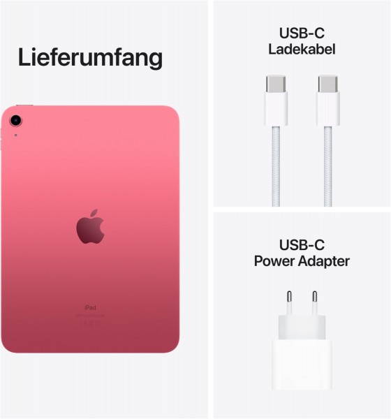 Apple iPad (64GB) WiFi 10. Generation (2022) rosé | EURONICS