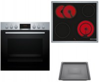 HND411GR63 Herdset bestehend aus HEA513BR3+NKN64RGA2E+HEZ631070 edelstahl