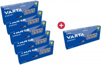 5x Energy AAA 10er Blister Micro-Batterie + Dein Geschenk: Varta Energy AAA 10er Blister Micro-Batterie