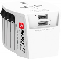 SKR1302960 Weltadapter USB Reisestecker