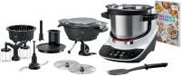 MCC9555DWC Cookit Küchenmaschine mit Kochfunktion schwarz/weiß/edelstahl