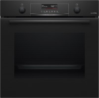 HBG4795B7 Einbaubackofen schwarz, 71 l, Pizza-Stufe, schnelles Vorheizen, WLAN, pyrolytische Selbstreinigung, 59,4 cm breit, A+, Serie 6