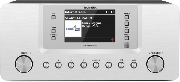 DigitRadio 574 IR Internetradio silber
