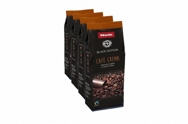 Black Edition Cafe Crema (4x 250g) Kaffeebohnen