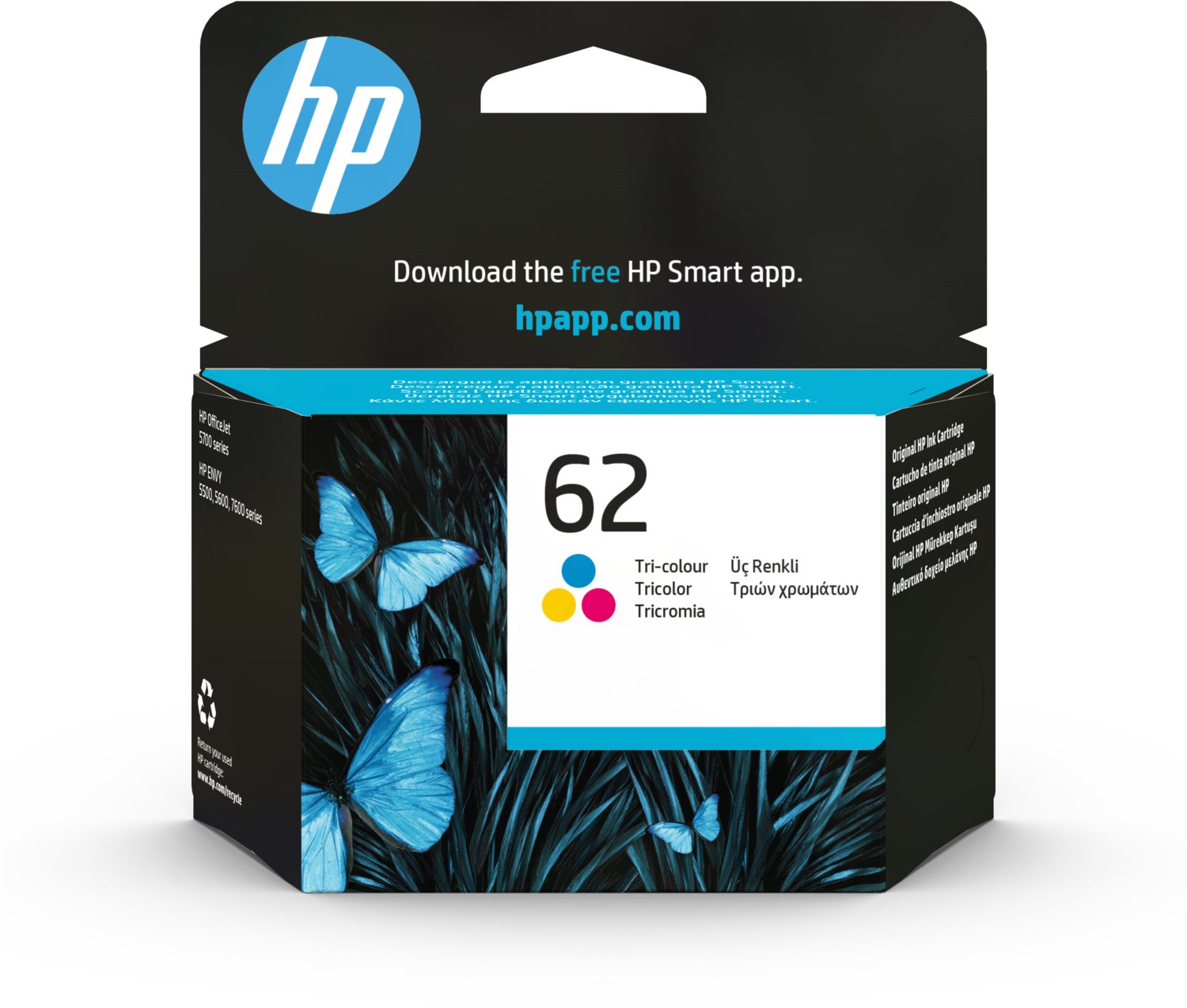 HP 62 Farbpatrone
