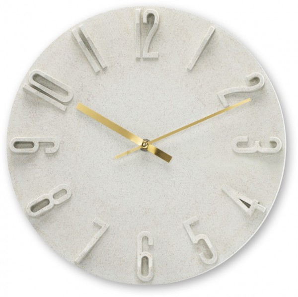 Korfu Wanduhr beige