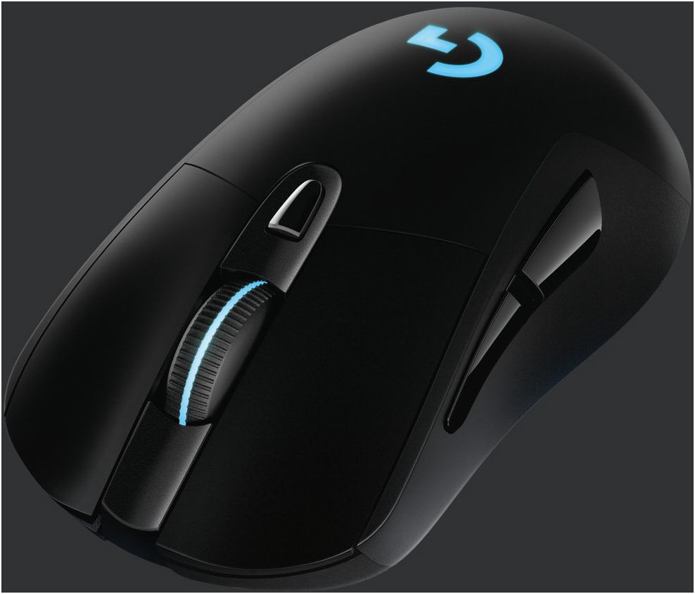 G703 Lightspeed Kabellose Gaming Maus schwarz