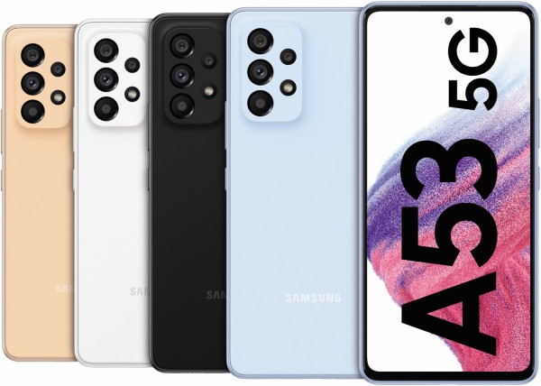 Samsung Galaxy A53 5G (128GB) Smartphone awesome white