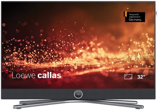 Loewe callas 32 80 cm (32") LCD-TV mit LED-Technik basaltgrau