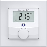 Wandthermostat mit Luftfeuchtigkeitssensor weiß