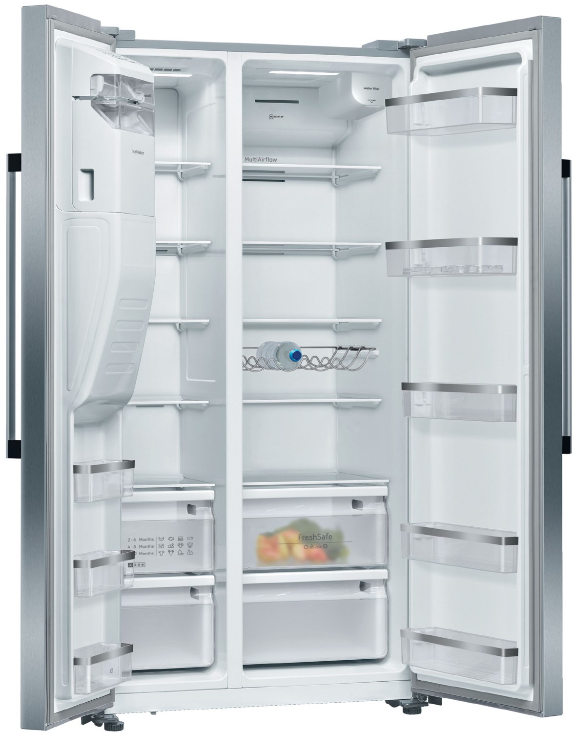 NEFF KA3923IE0 Side by Side edelstahl/cleansteel