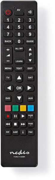 TVRC1140BK Ersatzfernbedienung schwarz