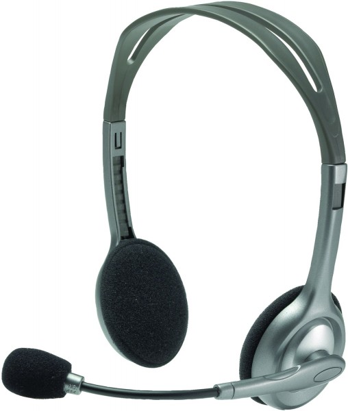 H110 PC-Headset silber