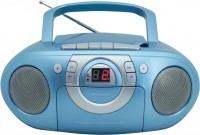 SCD5100BL Radio-Rekorder mit CD + Kassette blau