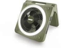 86516 Solarventilator Camping Tischventilator navy grün