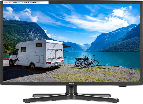 LEDW220+ 55 cm (22") LCD-TV mit LED, Full HD, DVB-T2/DVB-C/DVB-S2