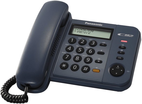 KX-TS580GC Schnurgebundenes Telefon dunkelblau