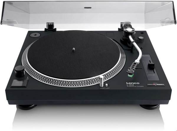L-3828BK Plattenspieler mit USB-Anschluss schwarz