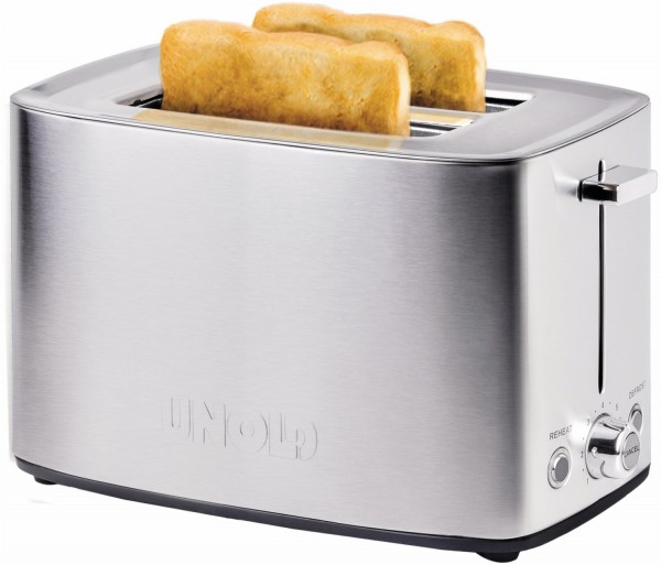 38216 Toaster Thommy Kompakt-Toaster edelstahl