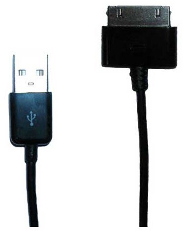 USB Datenübertragungskabel schwarz