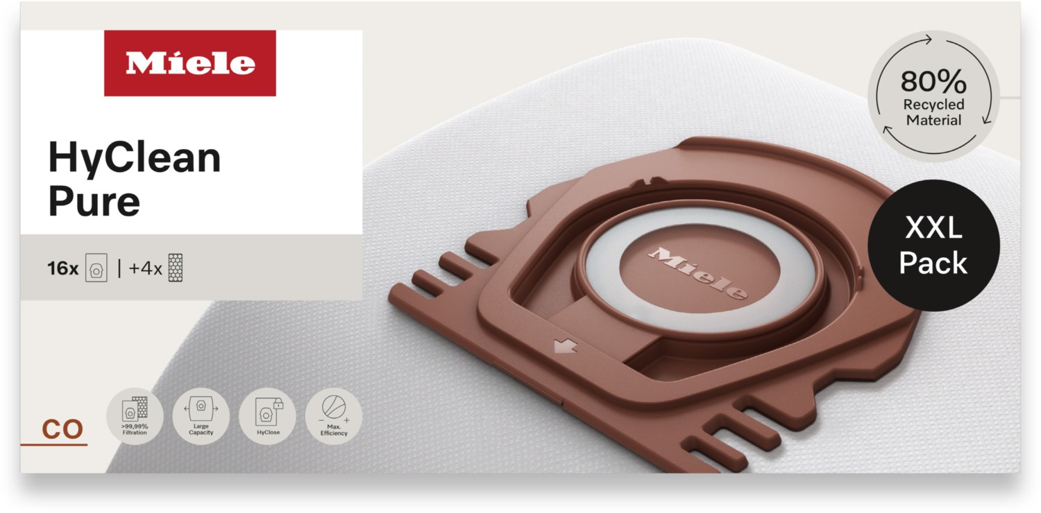 Image of CO XXL HyClean Pure (16 Stück) Staubsaugerbeutel