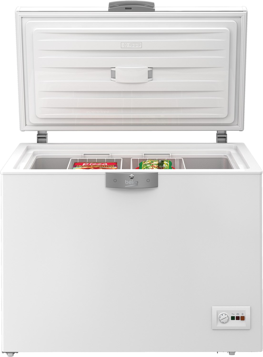 Beko HSM23049 Gefriertruhe weiß