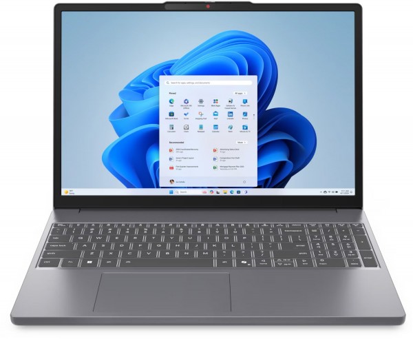 IdeaPad Slim 3 15IRH10 (83K1002RGE) 38,86 cm (15,3") Notebook luna grey, 16 GB RAM, 1000 GB SSD, Intel Core i5, Windows 11, 1920x1200
