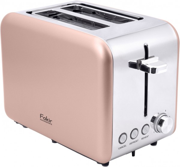 Calypso Kompakt-Toaster gold/rose