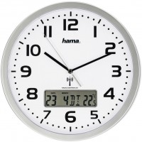 Extra Wanduhr silber