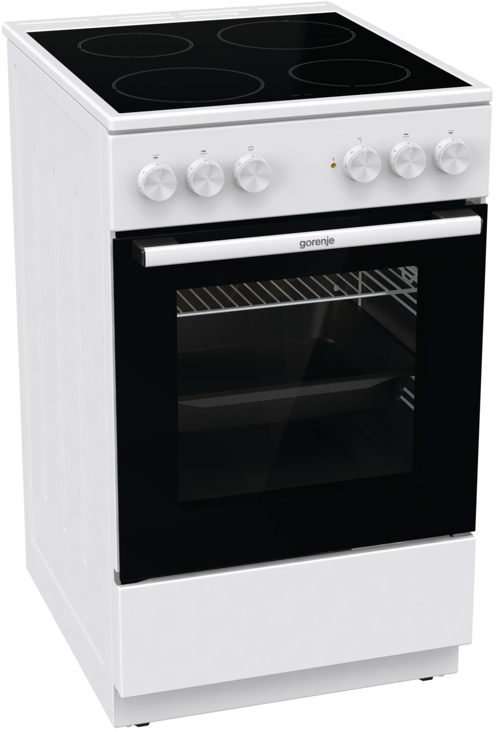 Image of GEC5A21WG Elektroherd mit Glaskeramikfeld weiß