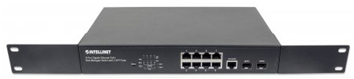 PoE+ 8-Port 2x SFP-Port Gigabit Ethernet Switch