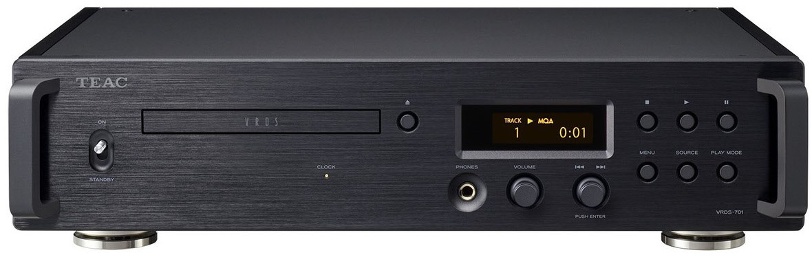 VRDS-701 CD-Spieler schwarz