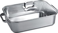 HEZ390011 Bräter 6,5 L Kochuntensil edelstahl