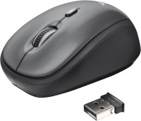 Yvi Wireless Mouse Kabellose Maus schwarz