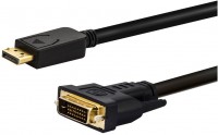 DP 4 G DP > DVI Adapterkabel (2m) schwarz