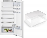 MK122KRD5N Einbau-Kühlschrank bestehend aus KI41RADD0 + KSGGZM00 Butterdose weiß