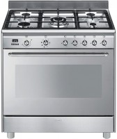 SCD90MFX9-1 Gas-Kombi-Standherd edelstahl