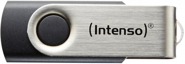 Basic Line USB 2.0 (64GB) Speicherstick silber/schwarz