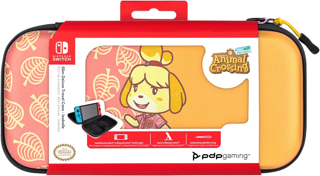 Slim Deluxe Travel Case Animal Crossing Isabelle