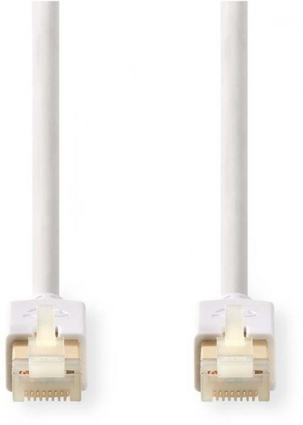 CCBW85210WT100 CAT6 F/UTP (10m) Netzwerkkabel weiß