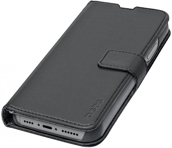 Wallet Bookcase für iPhone 15 Pro Max schwarz