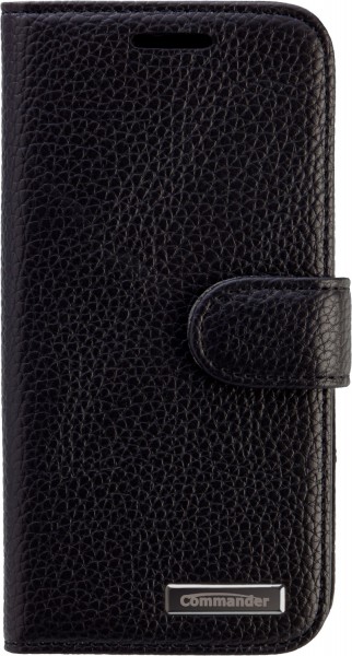 Book Case Elite (Leder) für HTC One Mini 2 schwarz