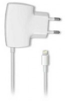 Reiseladegerät mit Lightning f. iPh weiß