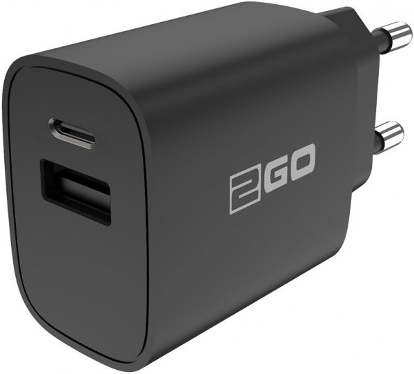 USB/USB Type-C Ladegerät (20W) schwarz
