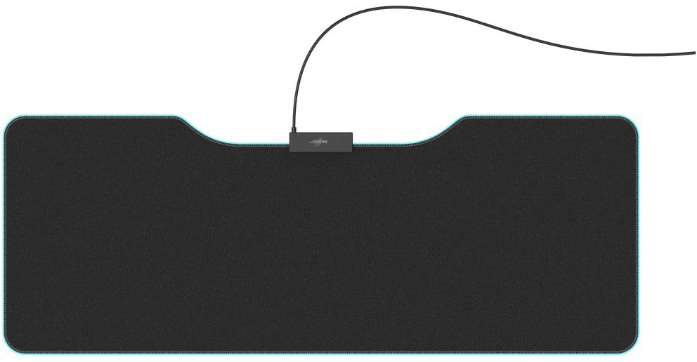 Image of Lethality 450 Illuminated Gaming Mauspad schwarz